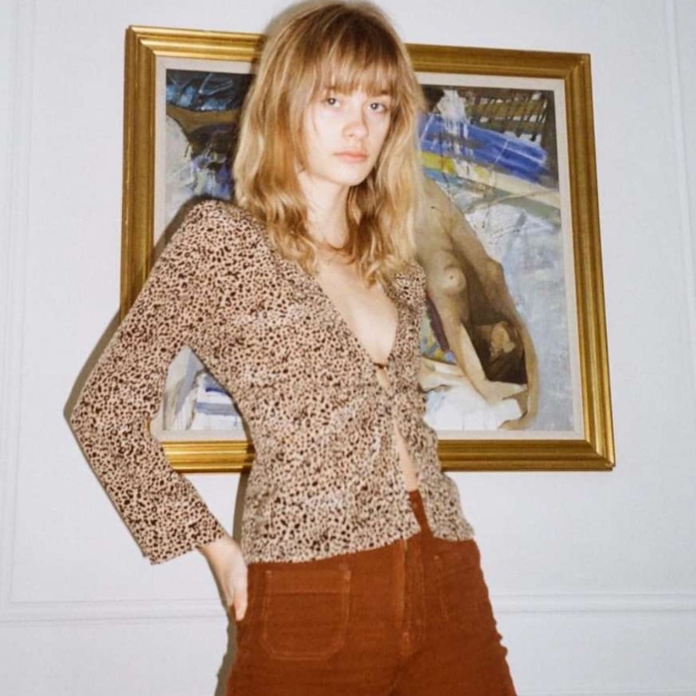 ISO!!!! Musier Paris Louisa Top